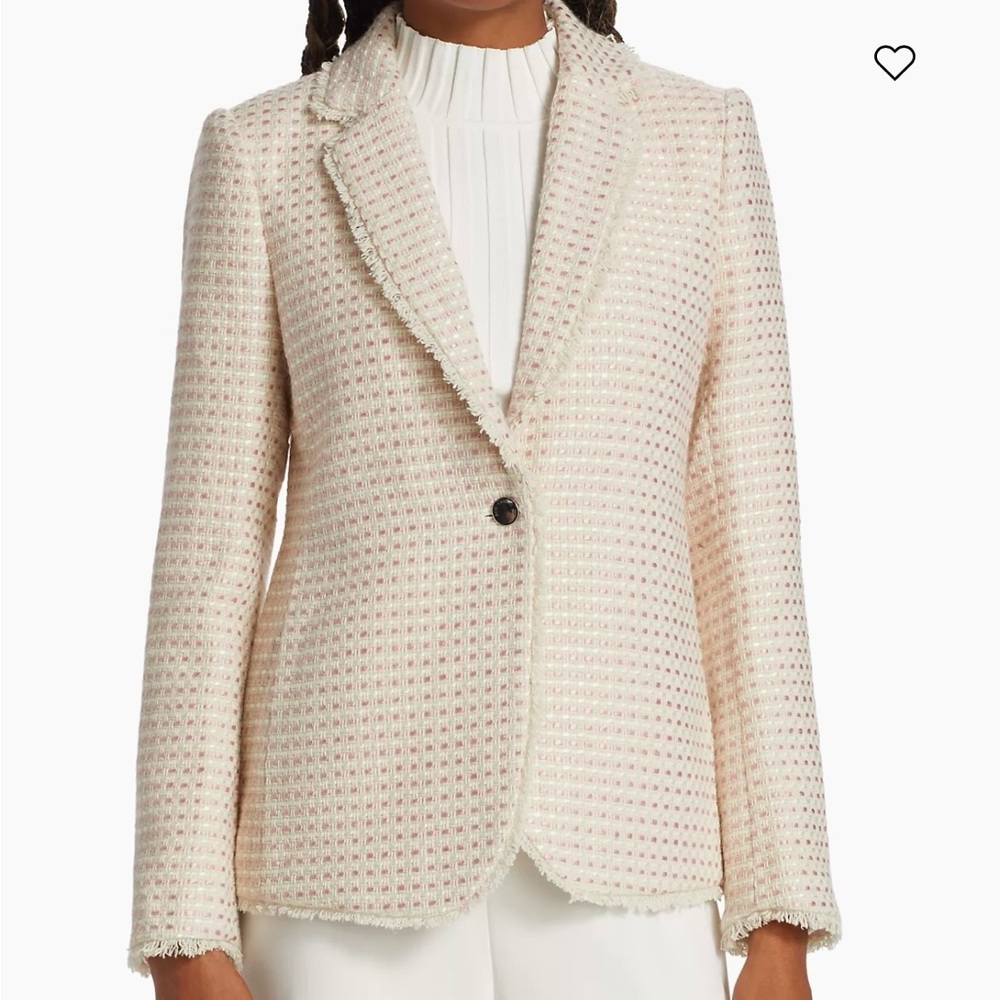 NEW Elie Tahari Tweed Blazer